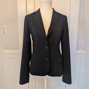 Classic Club Monaco Black Women's Blazer Jacket, Size 2